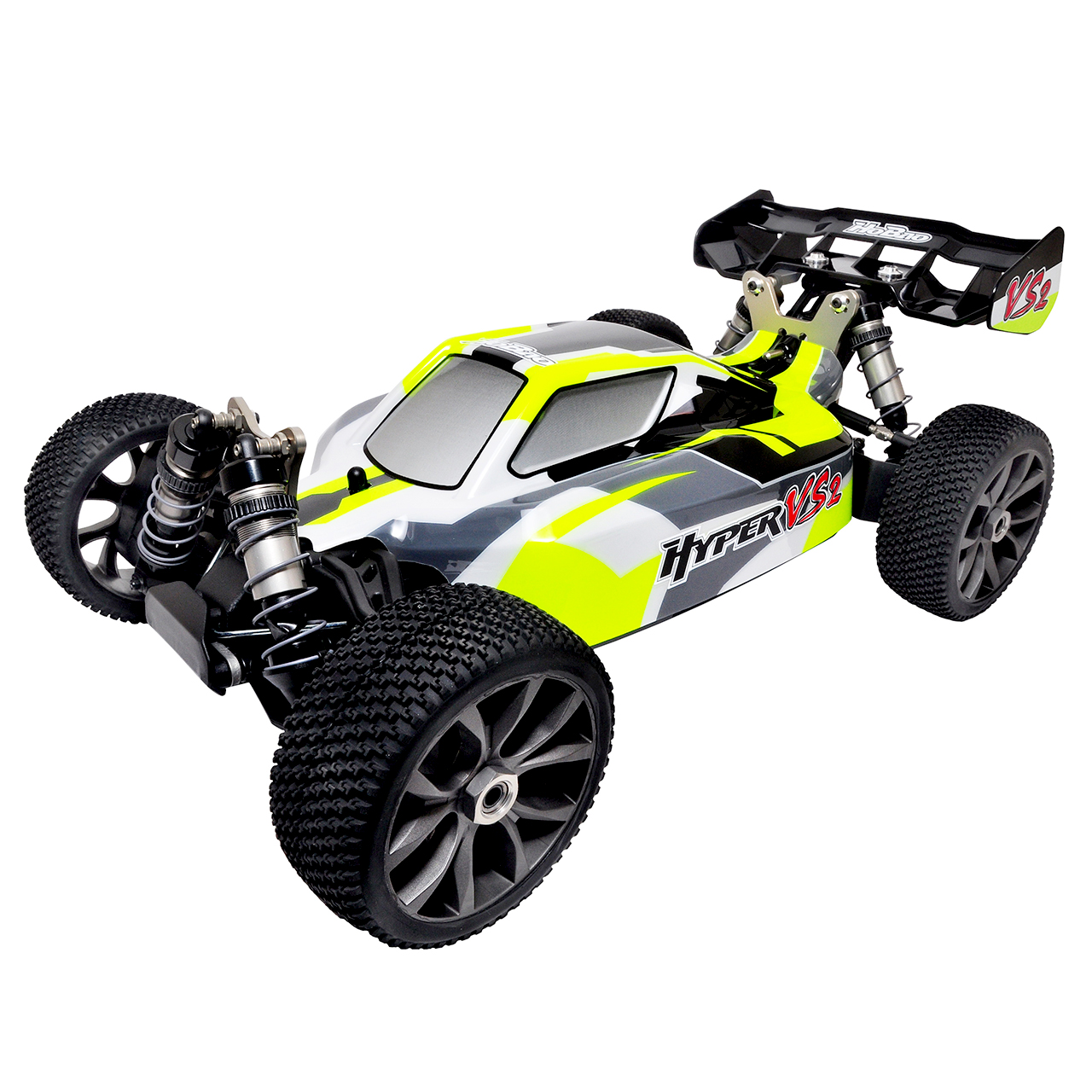 Hyper VS2 Buggy Brushless 1/8 100A 4s RTR carrosserie jaune