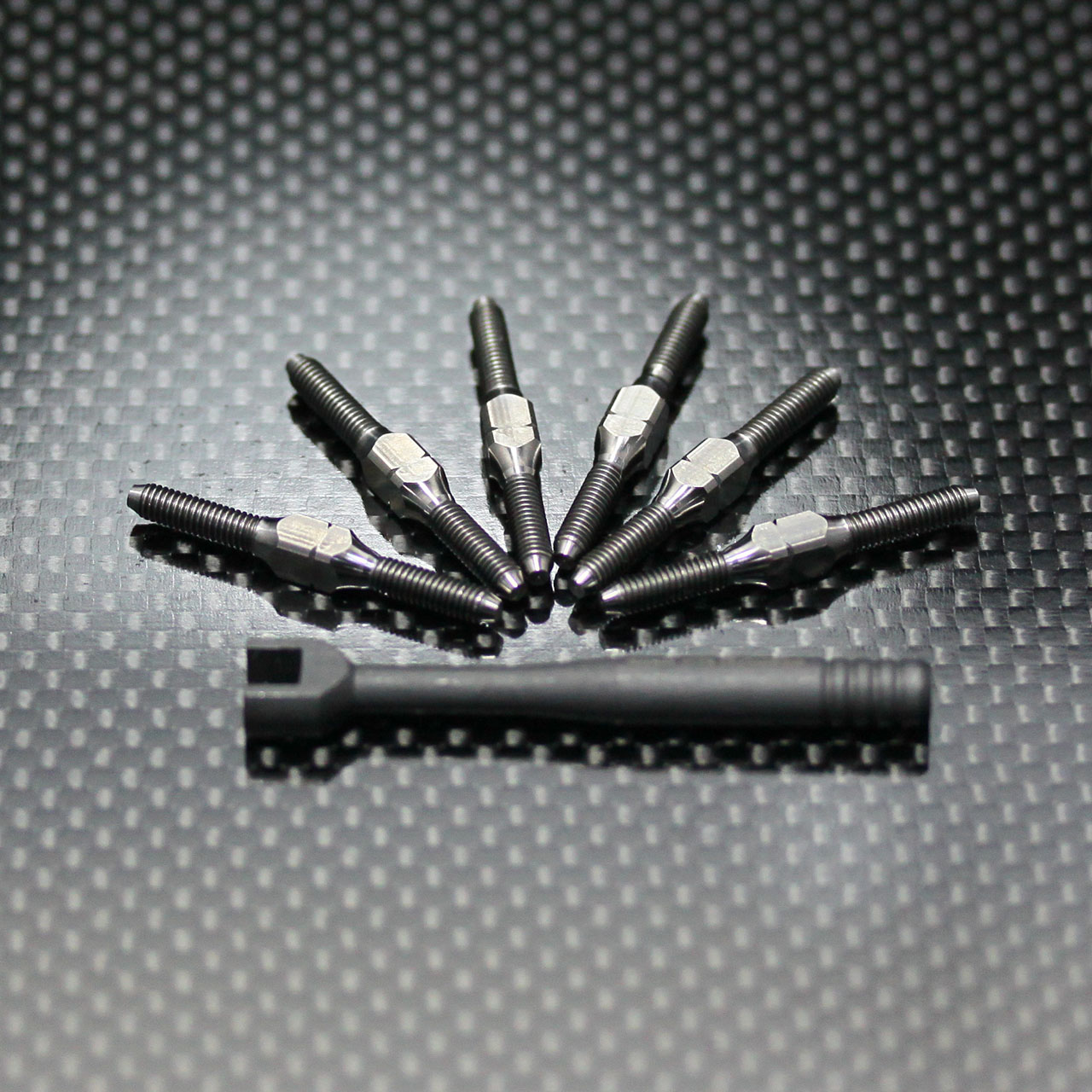 PR66481086S1.S1V3 Ti Turnbuckle Rods Set (36mm Ti Turnbuckle Rods *2pc