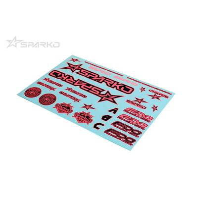 Planche de déco Sparko F8 Rose fluo