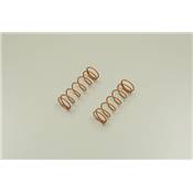 Ressorts d'amortisseurs Kyosho Big Shock S 7.5x1.4 L=70mm (2) Orange