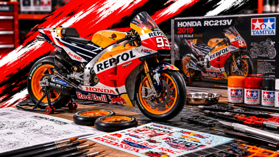 Maquettes moto
