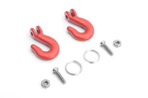 KAVAN Crochets de remorquage rouge (2x) KAV52.1.132