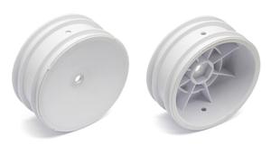 Associated jantes avant 2WD, 2.2in, 12mm Hex (Blanc)