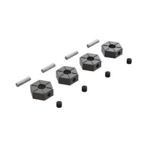 ARRMA 12mm Hexagones de roues en métal AR310816