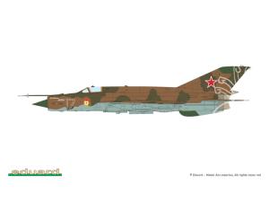 EDUARD MAQUETTE AVION 2151 MIG-21BIS EDITION LIMITÉE DUAL COMBO 1/72