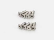 VIS METAL M3X10 (8) TITANE TETE FRAISEE HEX / 1372 KYOSHO 1S33010HT