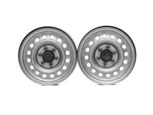 Jante arrière classique en acier réversible Beadlock XT504-6LUG, 1,9" étroite, 16 trous, 6 écrous, couleur gris anthracite (2). BOOM RACING BRW780943RGM