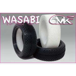 6MIK Pneus Avant 1/10 4x4 Wasabi gomme Silver (x2) TM111S