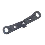 CALE ARRIERE INFERIEUR ALUMINIUM (+2MM)