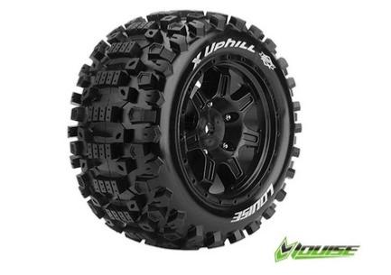 X-UPHILL Sport Pneus sur jantes noires 24mm X-MAXX / MFT