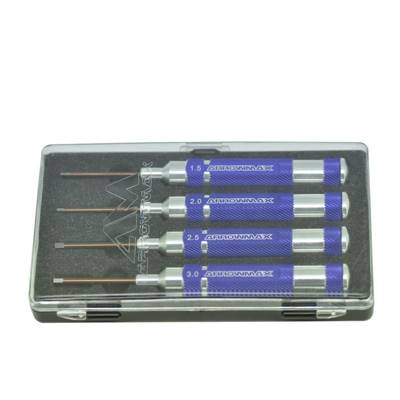 SET MINI OUTILS 4 PIECES AVEC BOITE