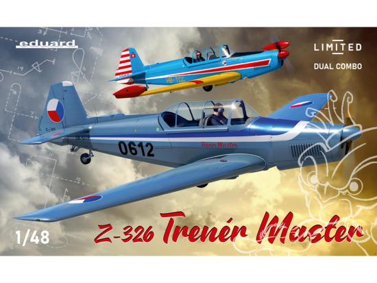 EDUARD MAQUETTE AVION 11167 Z-326 TRENER MASTER EDITION LIMITÉE DUAL COMBO 1/48