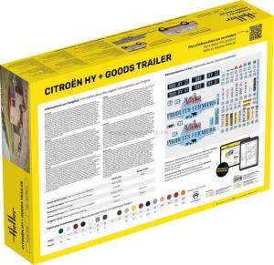 HELLER  Citroen HY + Goods Trailer 1/24 -  52331