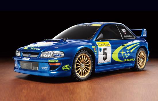 Tamiya pack complet RTR voiture 1/10 éléctrique Subaru Impreza MC 58631L