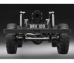 Pare-chocs avant en aluminium noir BOOM RACING BRX020109F