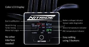 ELCERAM Contrôleur Nitride 1/10 Competition Brushless ESC ELC001