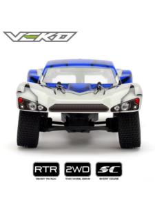 VEKO MINI SC Bleu 1:24 SHORT COURSE RTR AVEC GYRO VK0002-BL